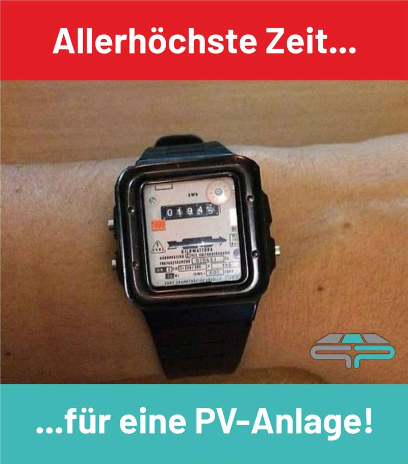 Uhr Stromzähler